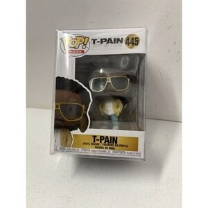 Funko Pop! Rocks: T-Pain #445 Vinyl Figure W/ Protector